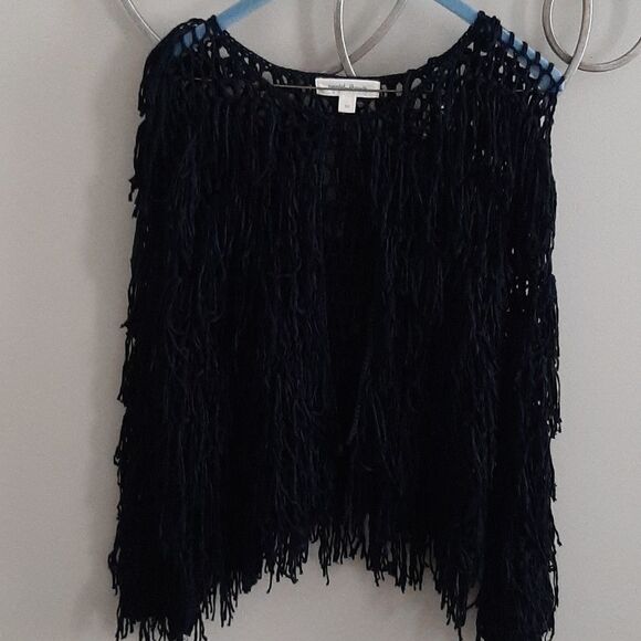 Painted Threads fringe cardigan - Picture 1 of 9